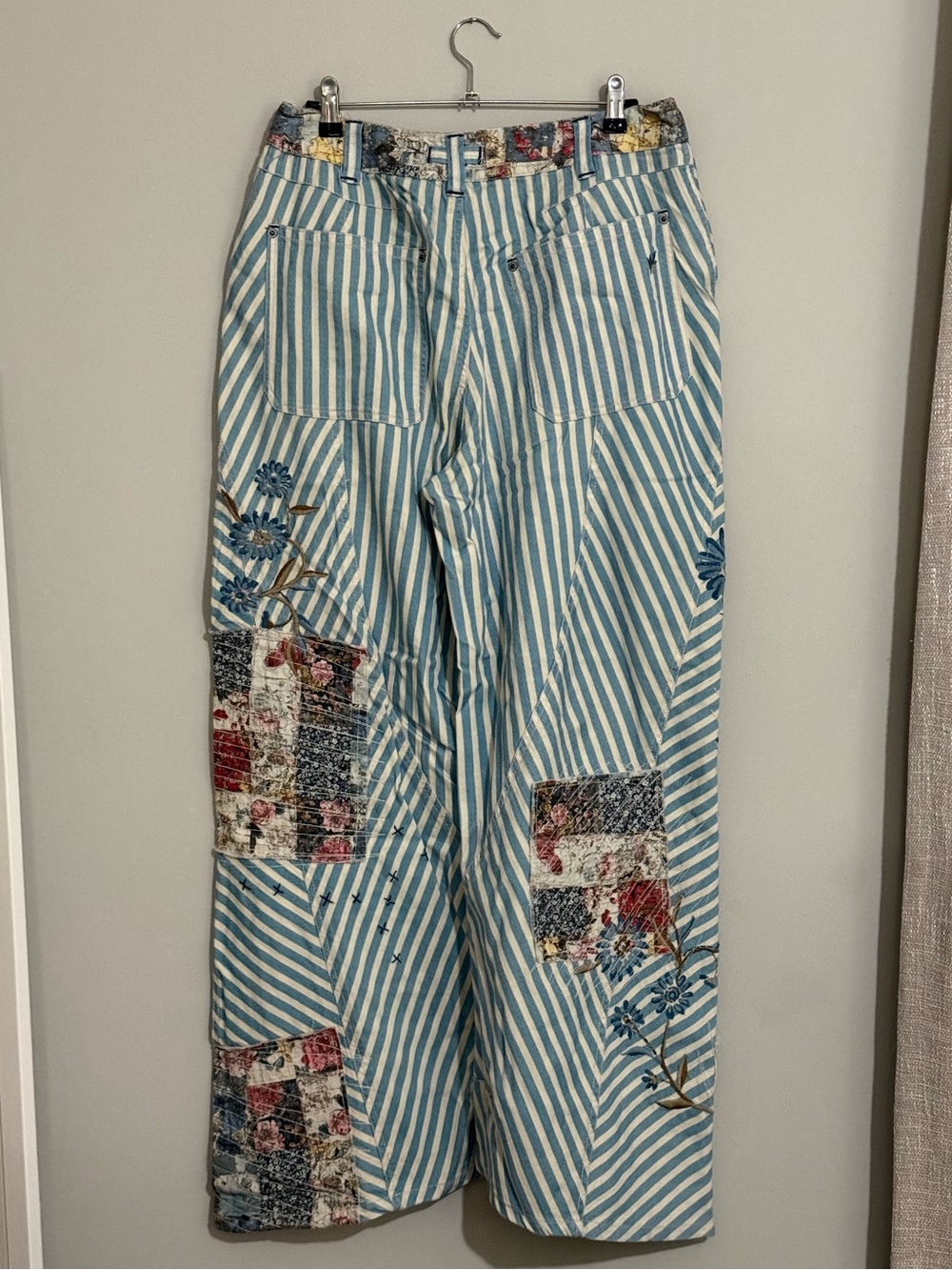 NWT Free People x Runyon Patched Pant, Size 8 - Picture 2 of 8